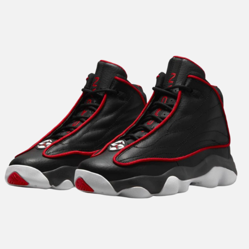 Jordan Pro Strong Black Univeristy Red