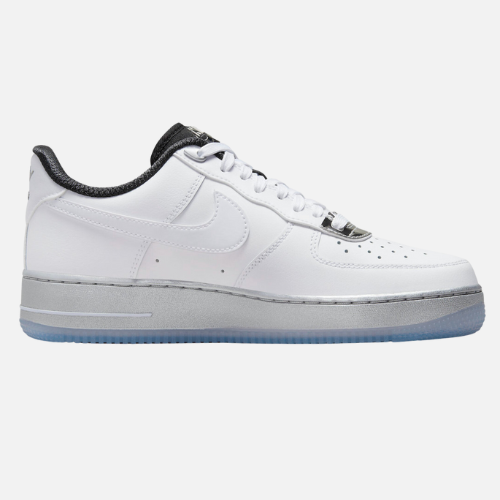 Black  and  white air force 1 07 se top trainers