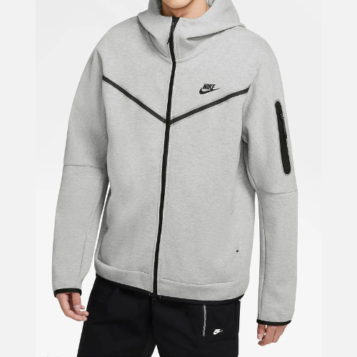 Nike grey 2025 and white hoodie