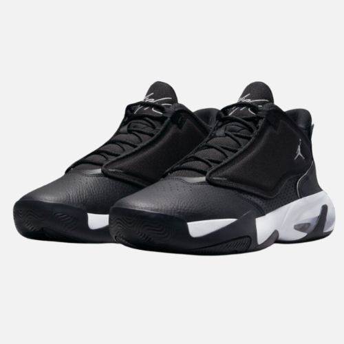 Jordan Max Aura 4 Black Metallic Silver