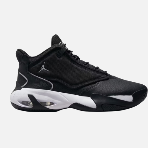 Jordan Max Aura 4 Black Metallic Silver hiphopsport
