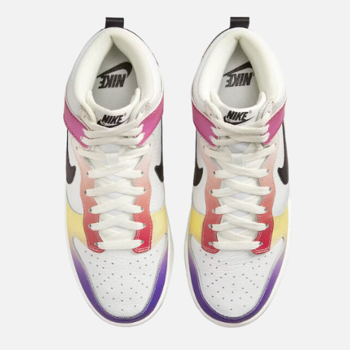 Nike dunk store high multicolor