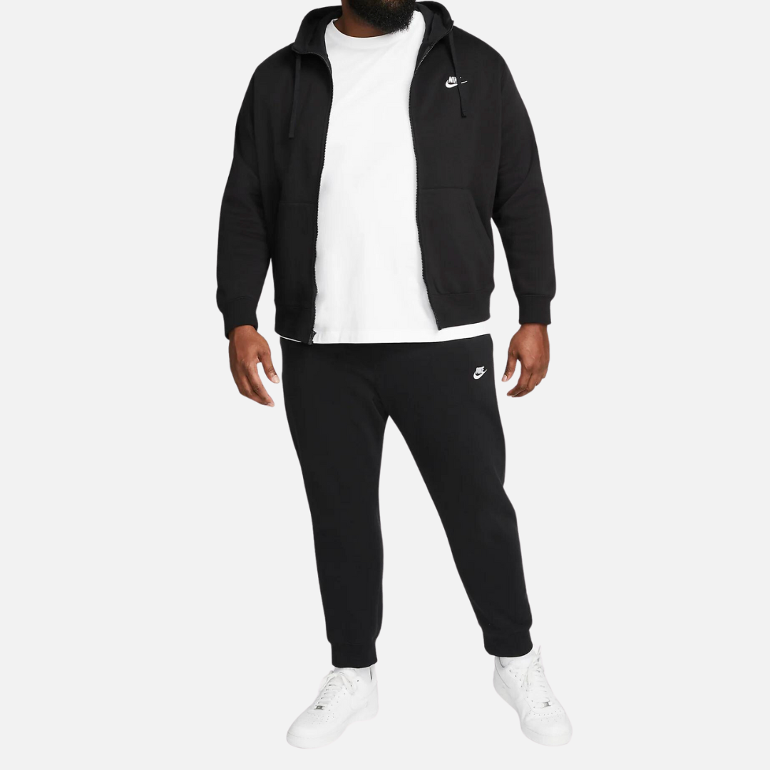 Nike Black Sportswear Club Fleece Hoodie hiphopsport