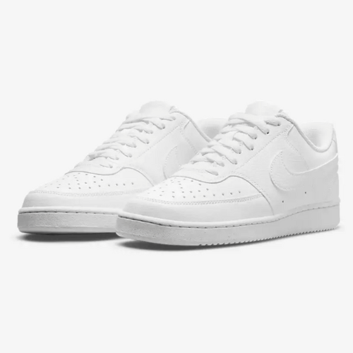 Nike hot sale court white