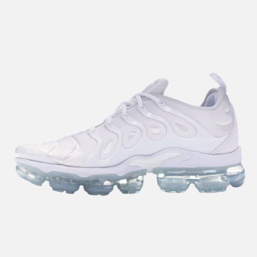 Triple white top vapormax plus