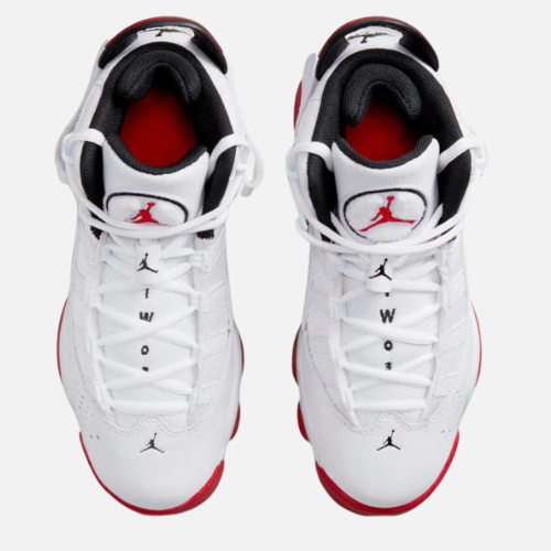 Jordan 6 rings shop white and red