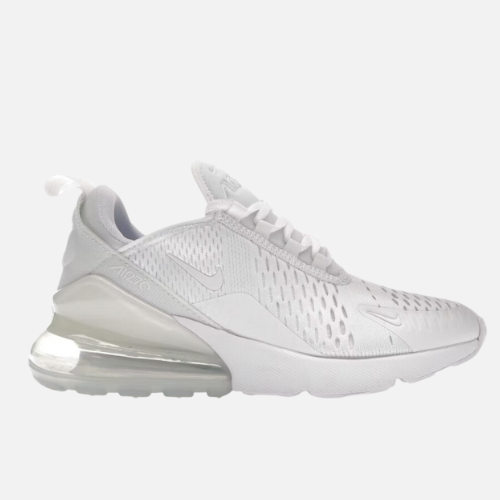 Nike Air Max 270 (GS) White Metallic Silver